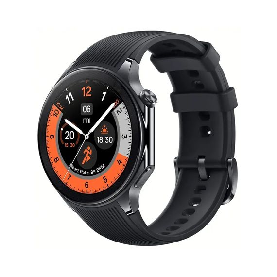 ДЕТСКИЕ ЧАСЫ OPPO WATCH X, ПЛАТИНОВЫЙ ЧЕРНЫЙ