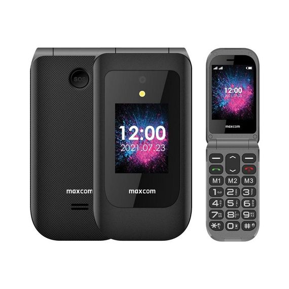 МОБИЛЬНЫЙ ТЕЛЕФОН MAXCOM MM827 4G BLACK