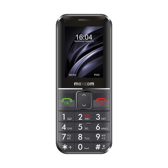 МОБИЛЬНЫЙ ТЕЛЕФОН MAXCOM MM735 BLACK
