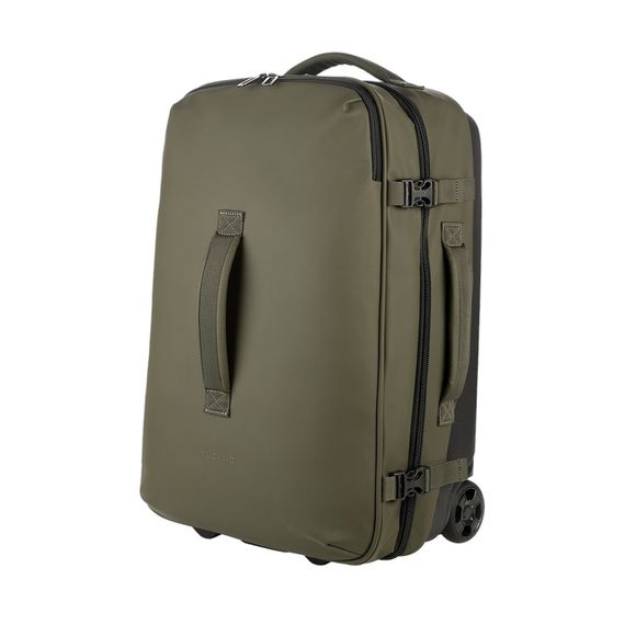 TUCANO TRAVEL SOFT TROLLEY GOMMO S, MILITARY GREEN
