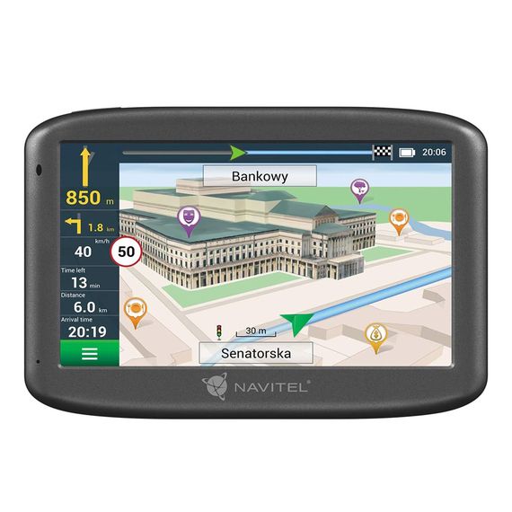 МАГНИТНАЯ GPS-НАВИГАЦИЯ NAVITEL E505