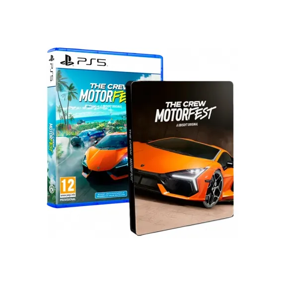 THE CREW MOTORFEST + STEELBOOK PLAYSTATION 5