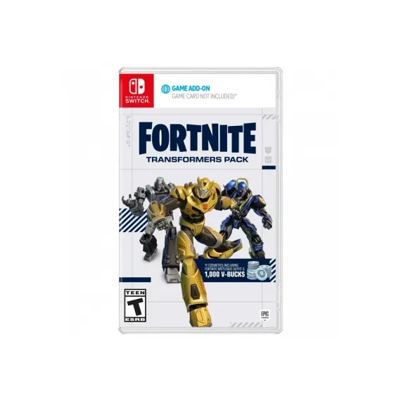 FORTNITE TRANSFORMERS PACK NINTENDO SWITCH