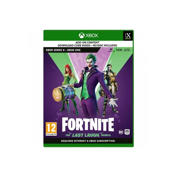 FORTNITE THE LAST LAUGH BUNDLE WARNER BROS XBOX ONE