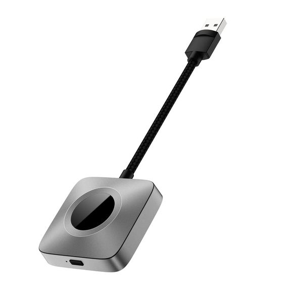 БЕСПРОВОДНОЙ АДАПТЕР YESIDO ДЛЯ CARPLAY И ANDROID AUTO, ЧЕРНЫЙ