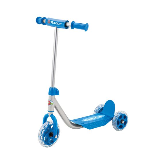 RAZOR САМОКАТ JR LIL TEK BLUE 23L INTL (MC3) (ПОВРЕЖДЕННАЯ КОРОБКА)