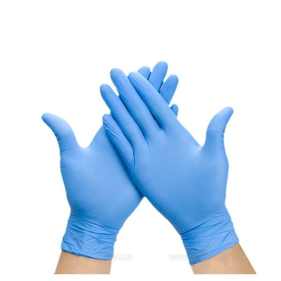 ICG НИТРИЛОВЫЕ МЕДИЦИНСКИЕ ПЕРЧАТКИ, СИНИЕ S/ 40155110000