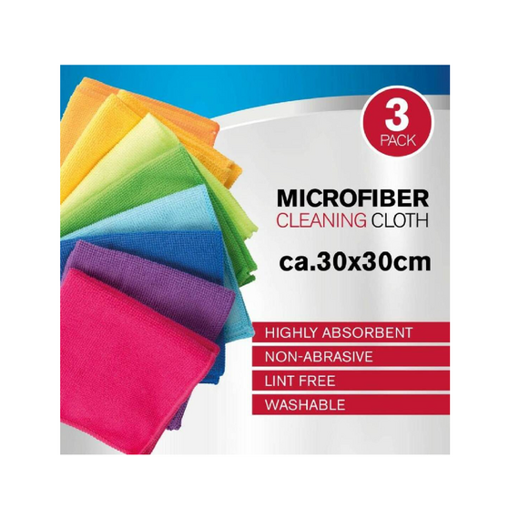 DIRT DEVIL CLOTH MF 3 ШТ 30X30 СМ DDMFCLO3