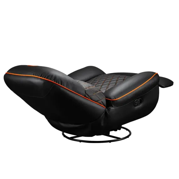 ИГРОВОЕ КРЕСЛО COUGAR OVERLORD, ИСКУССТВЕННАЯ КОЖА, ЧЕРНЫЙ | ОРАНЖЕВЫЙ