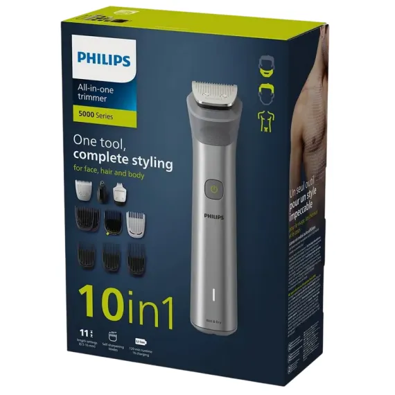 МУЖСКОЙ ТРИММЕР PHILIPS MG5920/15, НЕРЖАВЕЮЩАЯ СТАЛЬ