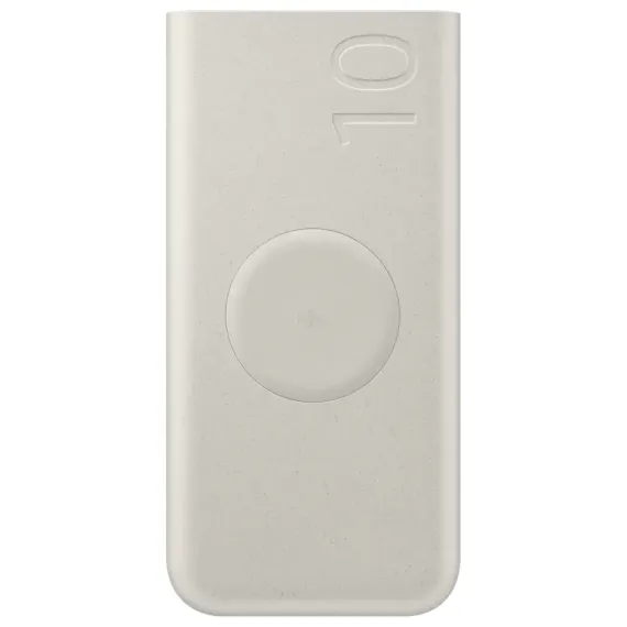 ПОРТАТИВНОЕ ЗАРЯДНОЕ УСТРОЙСТВО SAMSUNG SUPER FAST WIRELESS CHARGING, 10000МА·Ч, БЕЖЕВЫЙ