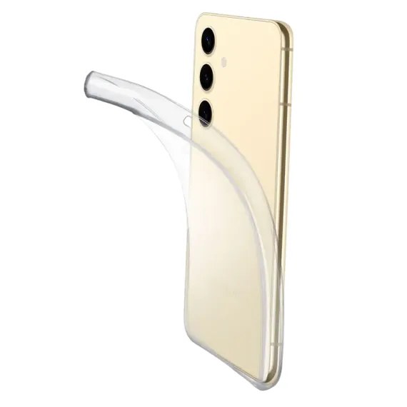 ЧЕХОЛ CELLULARLINE FINE ДЛЯ SAMSUNG GALAXY S25, ПРОЗРАЧНЫЙ