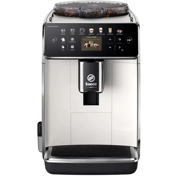 КОФЕМАШИНА SAECO SM6580/20, БЕЛЫЙ | ЧЕРНЫЙ