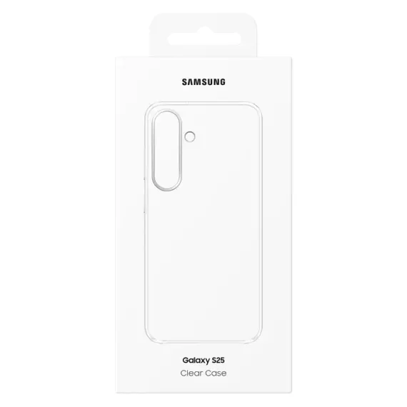 ЧЕХОЛ SAMSUNG CLEAR COVER ДЛЯ GALAXY S25, ПРОЗРАЧНЫЙ