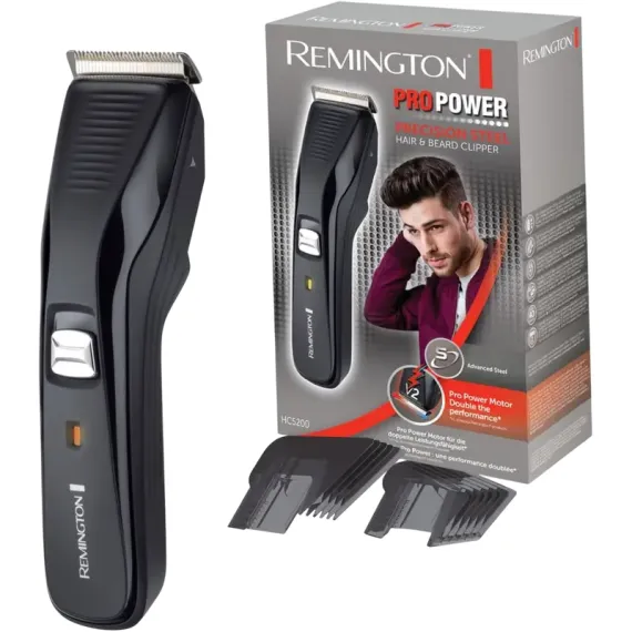 МАШИНКА ДЛЯ СТРИЖКИ REMINGTON PRO POWER HC5200, ЧЁРНЫЙ