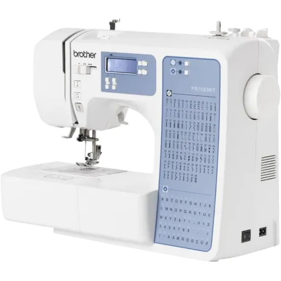 ШВЕЙНАЯ МАШИНА BROTHER FS100WT, БЕЛЫЙ | СИНИЙ