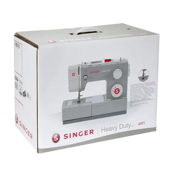 ШВЕЙНАЯ МАШИНА SINGER HEAVY DUTY 4411, СЕРЕБРИСТЫЙ
