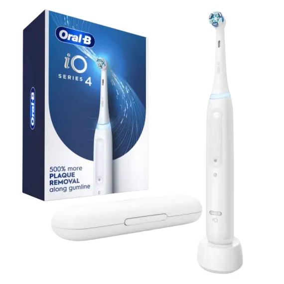 ЭЛЕКТРИЧЕСКАЯ ЗУБНАЯ ЩЕТКА BRAUN ORAL-B IO 4, QUITE WHITE