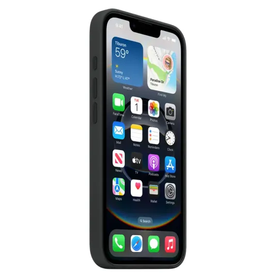 ЧЕХОЛ APPLE SILICONE CASE ДЛЯ IPHONE 16E, ЧЁРНЫЙ