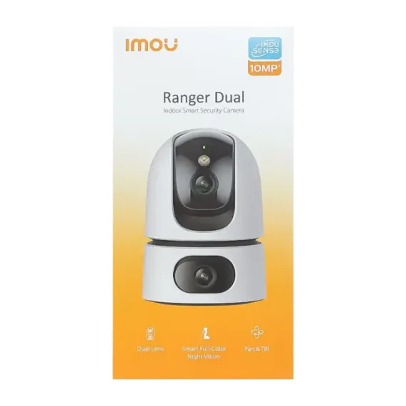 КАМЕРА ВИДЕОНАБЛЮДЕНИЯ IMOU RANGER DUAL 10MП, БЕЛЫЙ