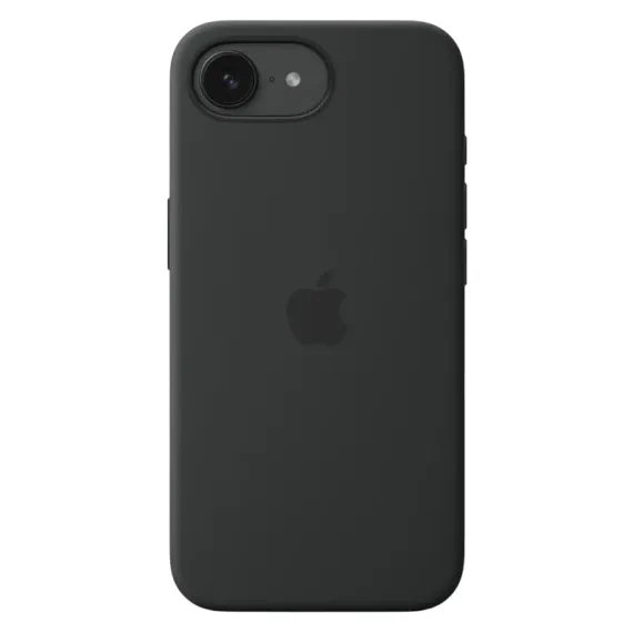 ЧЕХОЛ APPLE SILICONE CASE ДЛЯ IPHONE 16E, ЧЁРНЫЙ