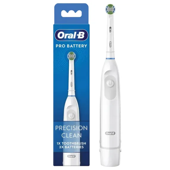 ЭЛЕКТРИЧЕСКАЯ ЗУБНАЯ ЩЕТКА BRAUN ORAL-B PRO BATTERY DB5, БЕЛЫЙ