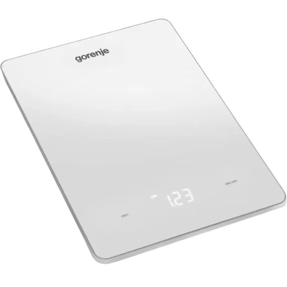 ЭЛЕКТРОННЫЕ КУХОННЫЕ ВЕСЫ  GORENJE KT10LBW, БЕЛЫЙ