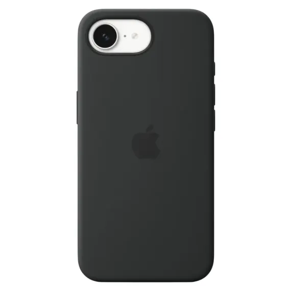 ЧЕХОЛ APPLE SILICONE CASE ДЛЯ IPHONE 16E, ЧЁРНЫЙ