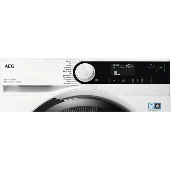СУШИЛЬНАЯ МАШИНА AEG TR8384E, 8КГ, БЕЛЫЙ