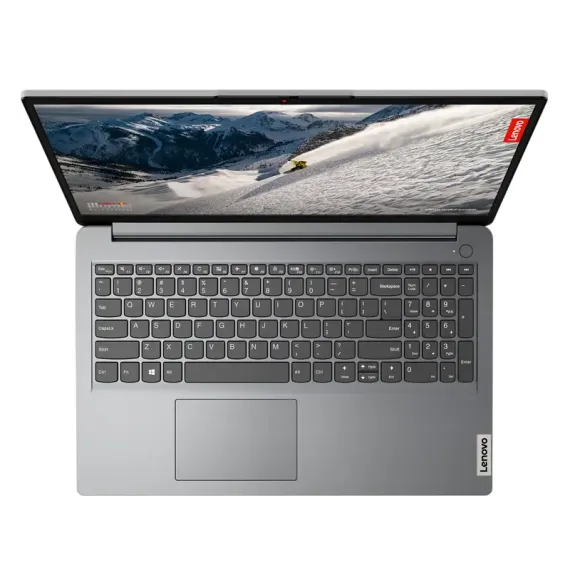 НОУТБУК 15,6" LENOVO IDEAPAD 1 15AMN7, CLOUD GREY, AMD RYZEN 5 7520U, 8ГБ/512ГБ, БЕЗ ОС