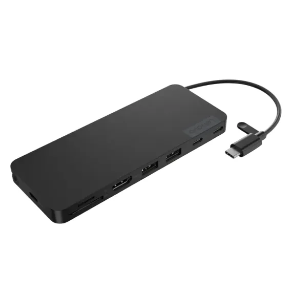 ДОК-СТАНЦИЯ LENOVO USB-C SLIM TRAVEL DOCK, ЧЕРНЫЙ