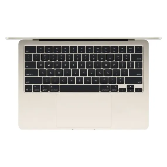 НОУТБУК 13,6" APPLE MACBOOK AIR A3240, STARLIGHT, M4 WITH 10-CORE CPU AND 10-CORE GPU, 16ГБ/512ГБ, MACOS SEQUOIA