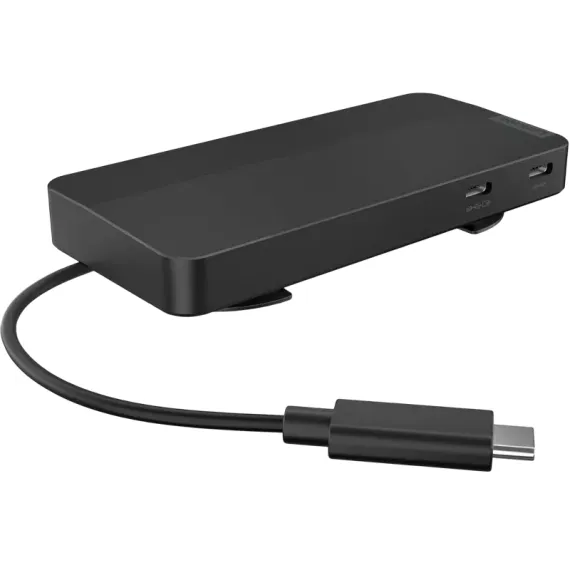 ДОК-СТАНЦИЯ LENOVO USB-C DUAL DISPLAY TRAVEL DOCK, ЧЕРНЫЙ