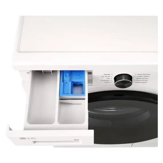 СТИРАЛЬНАЯ МАШИНА LG F4X1009NWB, 9КГ, БЕЛЫЙ