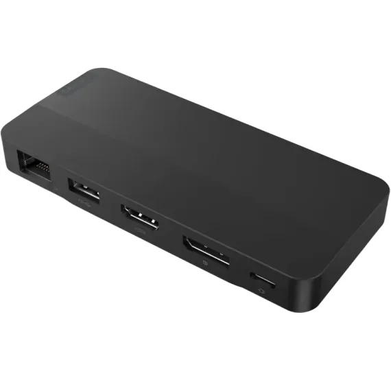 ДОК-СТАНЦИЯ LENOVO USB-C DUAL DISPLAY TRAVEL DOCK, ЧЕРНЫЙ