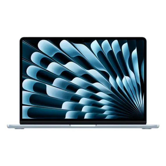 НОУТБУК 13,6" APPLE MACBOOK AIR A3240, SKY BLUE, M4 WITH 10-CORE CPU AND 8-CORE GPU, 16ГБ/256ГБ, MACOS SEQUOIA