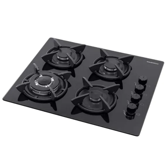 ГАЗОВАЯ ВАРОЧНАЯ ПАНЕЛЬ DAEWOO BH6GKR41BNM, ЧЁРНЫЙ