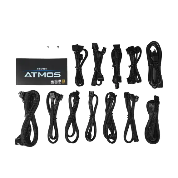 БЛОК ПИТАНИЯ ДЛЯ КОМПЬЮТЕРОВ CHIEFTEC CPX-850FC, 850ВТ, ATX, ПОЛНОСТЬЮ МОДУЛЬНЫЙ