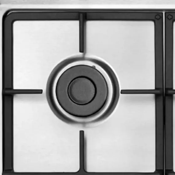 ГАЗОВАЯ ВАРОЧНАЯ ПАНЕЛЬ DAEWOO BH6GKR41WNL, НЕРЖАВЕЮЩАЯ СТАЛЬ