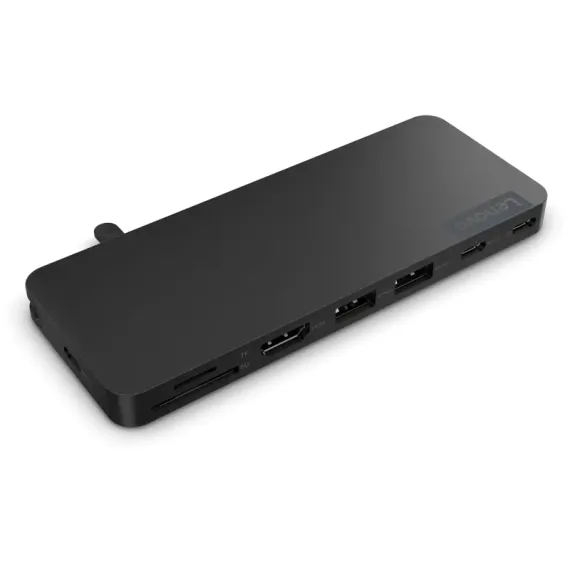 ДОК-СТАНЦИЯ LENOVO USB-C SLIM TRAVEL DOCK, ЧЕРНЫЙ