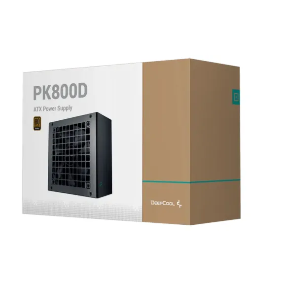 БЛОК ПИТАНИЯ ДЛЯ КОМПЬЮТЕРОВ DEEPCOOL PK800D, 800ВТ, ATX, НЕМОДУЛЬНЫЙ