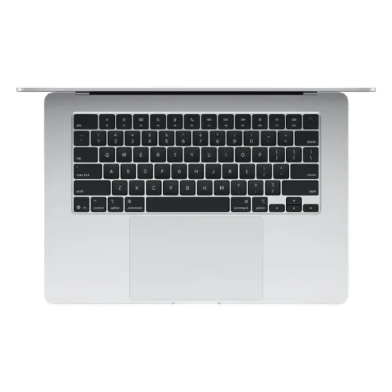 НОУТБУК 15,3" APPLE MACBOOK AIR A3241, СЕРЕБРИСТЫЙ, M4 WITH 10-CORE CPU AND 10-CORE GPU, 16ГБ/256ГБ, MACOS SEQUOIA
