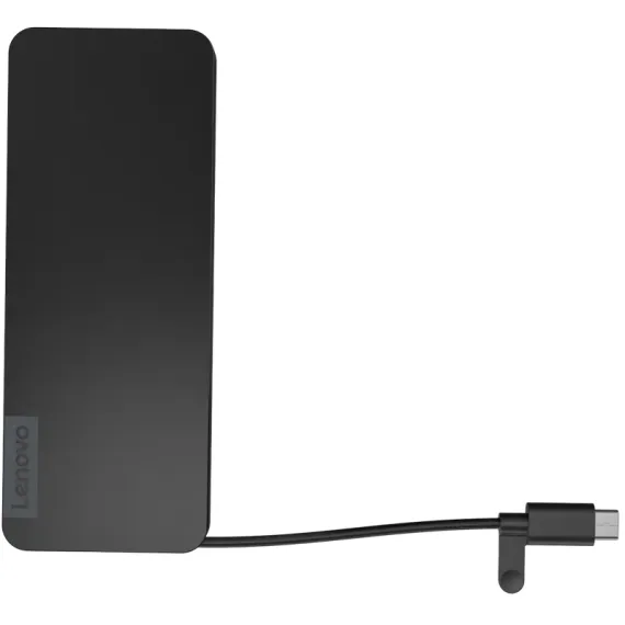 ДОК-СТАНЦИЯ LENOVO USB-C SLIM TRAVEL DOCK, ЧЕРНЫЙ