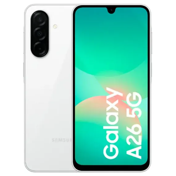 СМАРТФОН SAMSUNG GALAXY A26, 6ГБ/128ГБ, БЕЛЫЙ