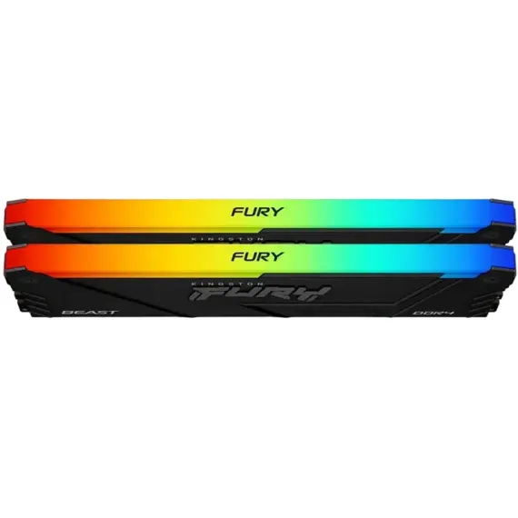 ОПЕРАТИВНАЯ ПАМЯТЬ KINGSTON FURY BEAST RGB, DDR4 SDRAM, 3600 МГЦ, 16 ГБ, KF436C17BB2AK2/16