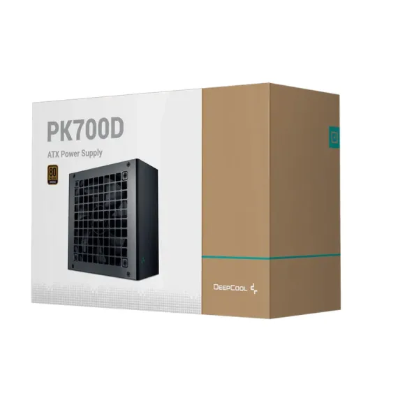 БЛОК ПИТАНИЯ ДЛЯ КОМПЬЮТЕРОВ DEEPCOOL PK700D, 700ВТ, ATX, НЕМОДУЛЬНЫЙ