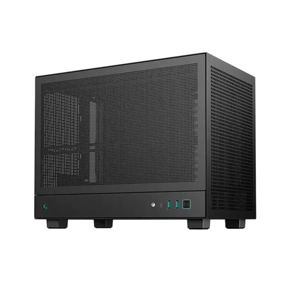 КОМПЬЮТЕРНЫЙ КОРПУС DEEPCOOL CH160, MINI-ITX, БЕЗ БЛОКА ПИТАНИЯ, ЧЁРНЫЙ