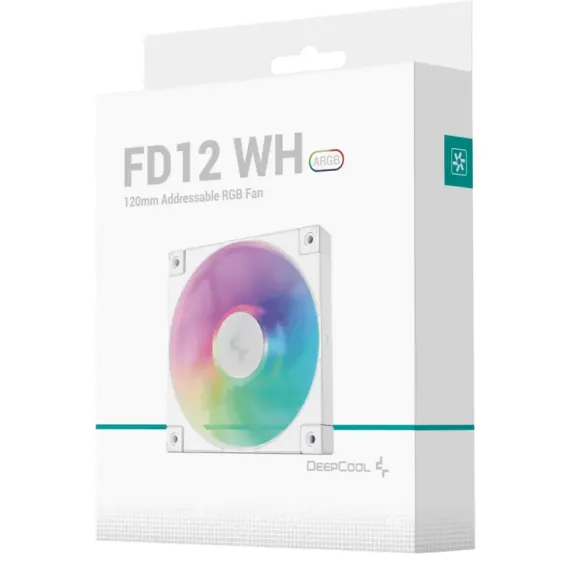ВЕНТИЛЯТОР ДЛЯ ПК DEEPCOOL FD12 ARGB, 120 ММ