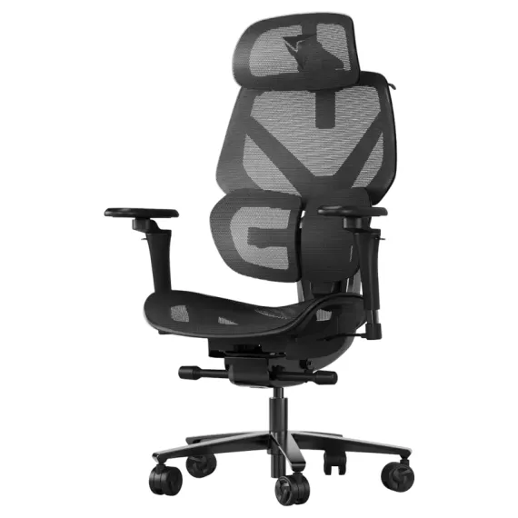 ИГРОВОЕ КРЕСЛО THUNDERX3 FLEX PRO MESH, ВЕНТИЛИРУЕМАЯ СЕТКА, ЧЁРНЫЙ