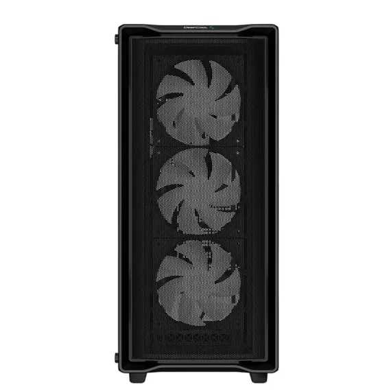 КОМПЬЮТЕРНЫЙ КОРПУС DEEPCOOL CC560 MESH V2, MIDI-TOWER, БЕЗ БЛОКА ПИТАНИЯ, ЧЁРНЫЙ